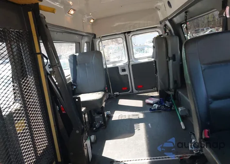 2012 Ford E-250 Commercial из США, поврежденный, VIN 1FTNS2EWXCDB31121